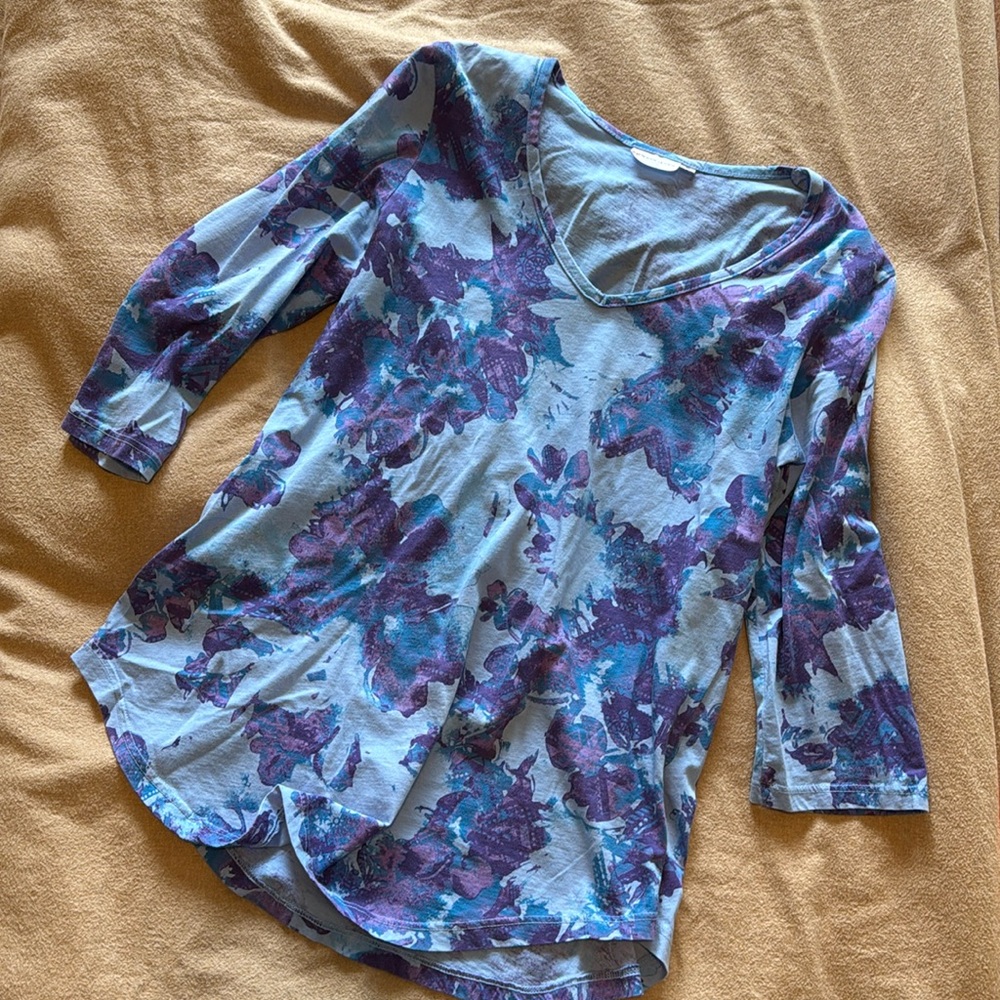 Prairie Cotton floral shirt